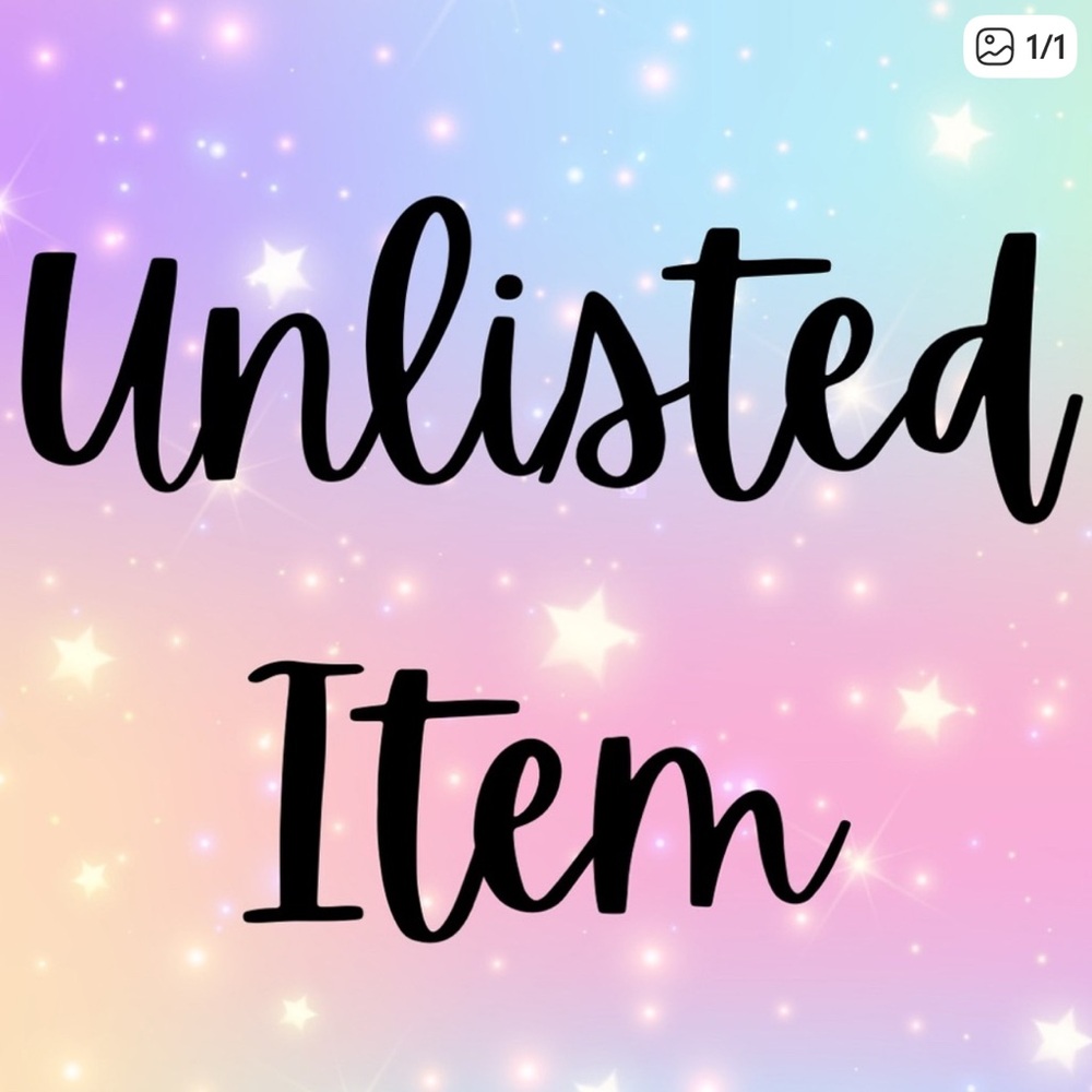 Unlisted Item